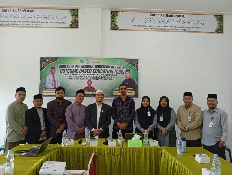 WORKSHOP PENYUSUNAN KURIKULUM BERBASIS OUTCOME BASED EDUCATION (OBE) PROGRAM STUDI MAGISTER PENDIDIKAN AGAMA ISLA FAI UNIVA MEDAN