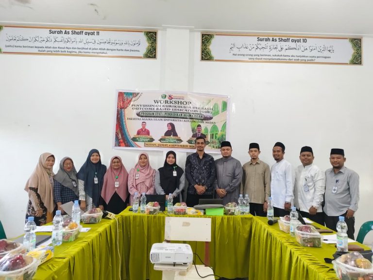 Workshop Penyusunan Kurikulum Berbasis OBE Program Studi Pendidikan Agama Islam FAI UNIVA Medan